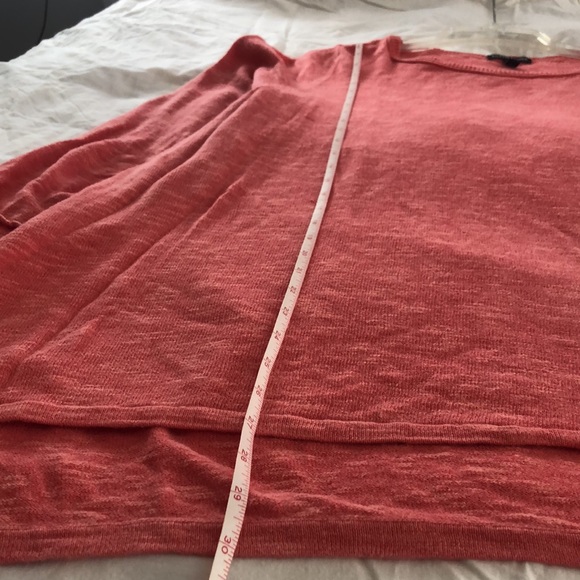 Eileen fisher cotton linen sweater long sleeve - Picture 5 of 9
